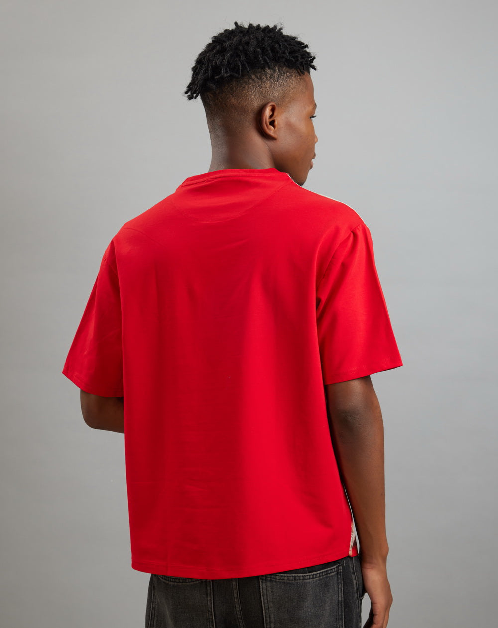 Dark Knight (Oversize Linen T-Shirt) – KRAMPSTER®️