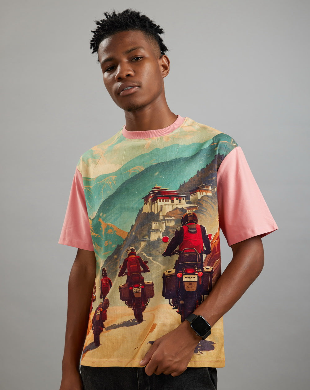 Nomad's Way (Oversize Linen T-Shirt) – KRAMPSTER®️